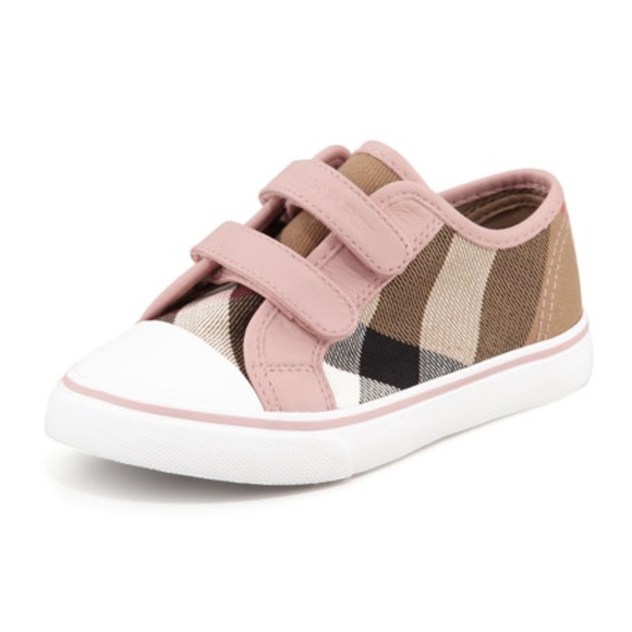 Burberry Other - Burberry Check Double-Strap Sneaker Toddler Sz 29